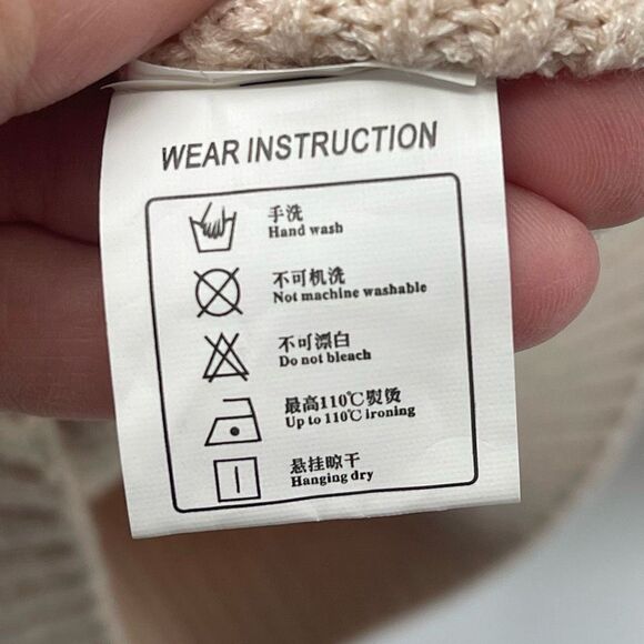 Thousand Island City Women's Pullover Ribbed Knit Turtle Neck Sweater large - Picture 9 of 10